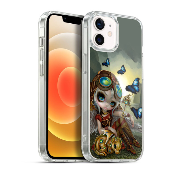 Strangeling Dragon Steampunk Fairy Soft Gel Case for Apple iPhone 12 / iPhone 12 Pro & MagSafe