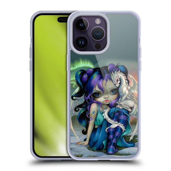 Strangeling Dragon Frost Winter Fairy Soft Gel Case for Apple iPhone 14 Pro Max