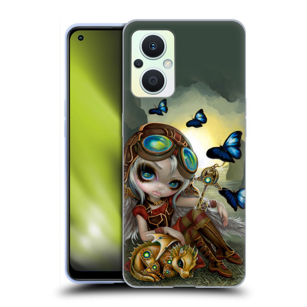 Strangeling Dragon Steampunk Fairy Soft Gel Case for OPPO Reno8 Lite
