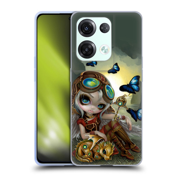 Strangeling Dragon Steampunk Fairy Soft Gel Case for OPPO Reno8 Pro