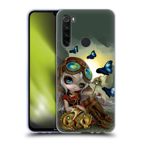 Strangeling Dragon Steampunk Fairy Soft Gel Case for Xiaomi Redmi Note 8T