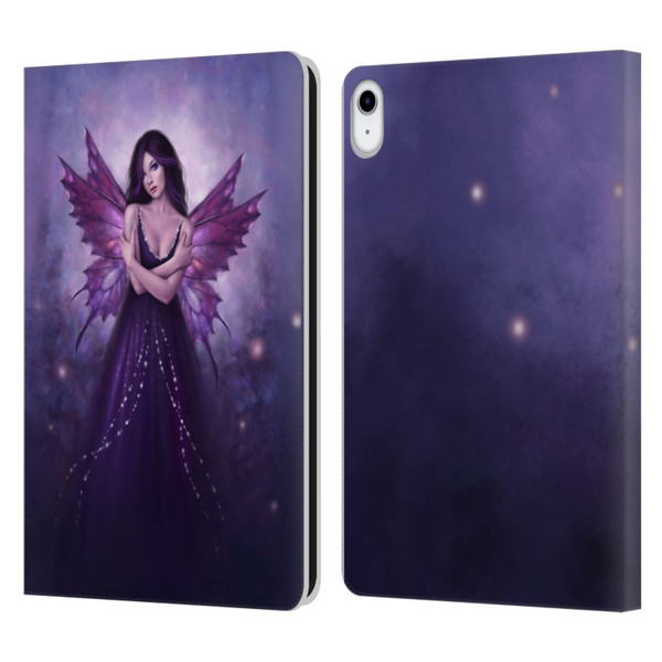 Rachel Anderson Fairies Mirabella Leather Book Wallet Case Cover For Apple iPad 10.9 (2022)