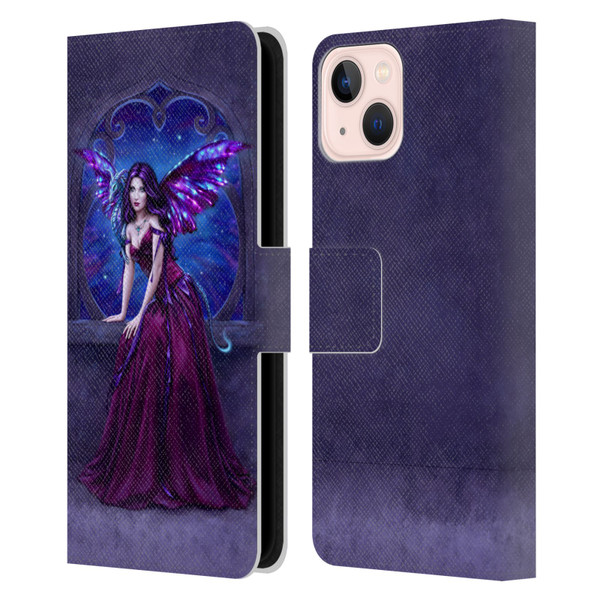 Rachel Anderson Fairies Andromeda Leather Book Wallet Case Cover For Apple iPhone 13