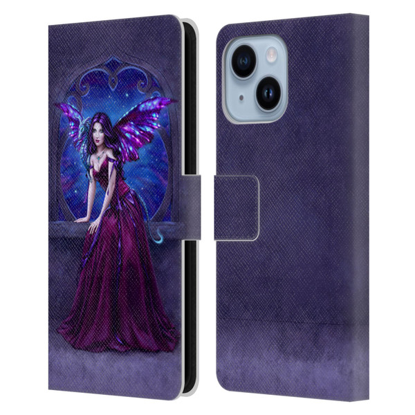 Rachel Anderson Fairies Andromeda Leather Book Wallet Case Cover For Apple iPhone 14 Plus