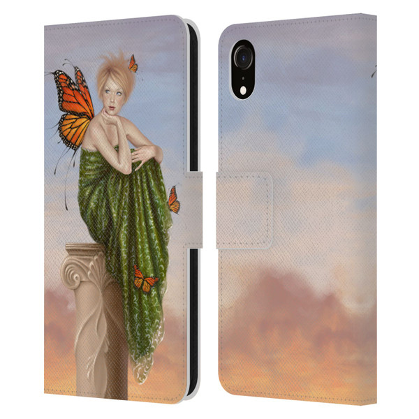 Rachel Anderson Fairies Sunrise Leather Book Wallet Case Cover For Apple iPhone XR