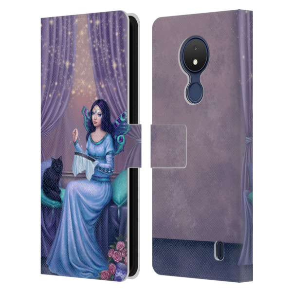 Rachel Anderson Fairies Ariadne Leather Book Wallet Case Cover For Nokia C21