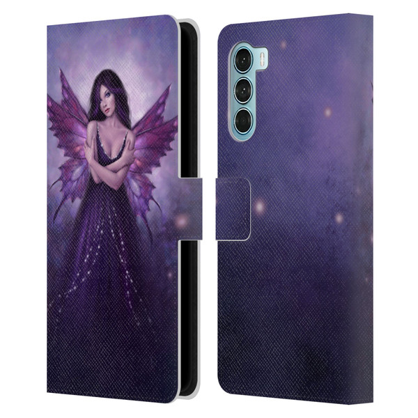 Rachel Anderson Fairies Mirabella Leather Book Wallet Case Cover For Motorola Edge S30 / Moto G200 5G