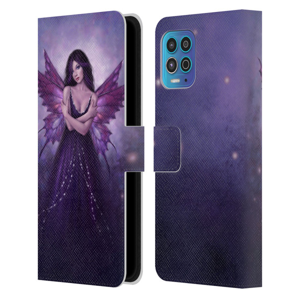 Rachel Anderson Fairies Mirabella Leather Book Wallet Case Cover For Motorola Moto G100