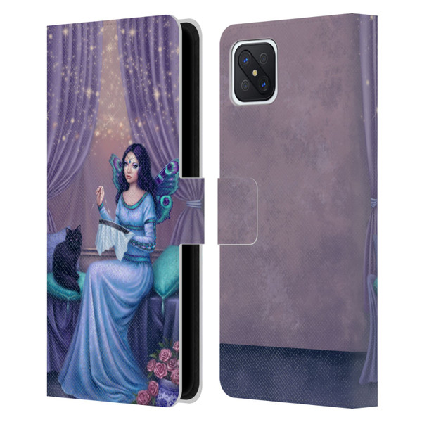 Rachel Anderson Fairies Ariadne Leather Book Wallet Case Cover For OPPO Reno4 Z 5G