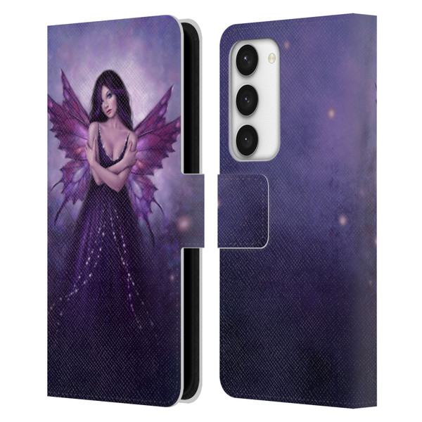 Rachel Anderson Fairies Mirabella Leather Book Wallet Case Cover For Samsung Galaxy S23 5G