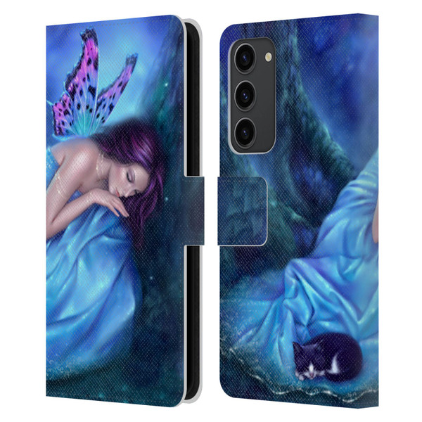 Rachel Anderson Fairies Serenity Leather Book Wallet Case Cover For Samsung Galaxy S23+ 5G