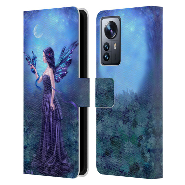 Rachel Anderson Fairies Iridescent Leather Book Wallet Case Cover For Xiaomi 12 Pro