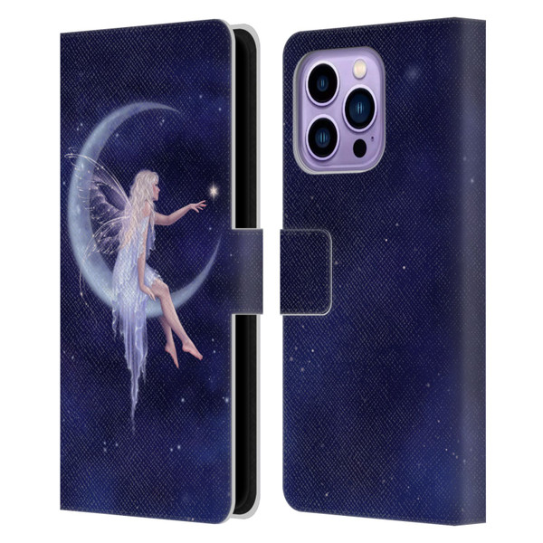 Rachel Anderson Pixies Birth Of A Star Leather Book Wallet Case Cover For Apple iPhone 14 Pro Max