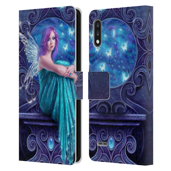 Rachel Anderson Pixies Astraea Leather Book Wallet Case Cover For LG K22