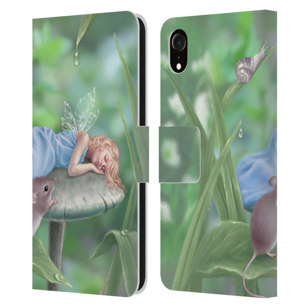 Rachel Anderson Pixies Sweet Dreams Leather Book Wallet Case Cover For Apple iPhone XR