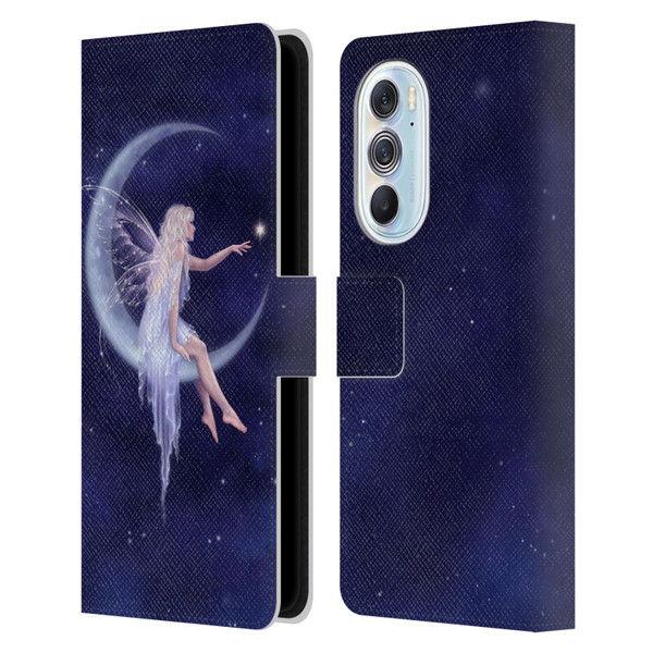 Rachel Anderson Pixies Birth Of A Star Leather Book Wallet Case Cover For Motorola Edge X30