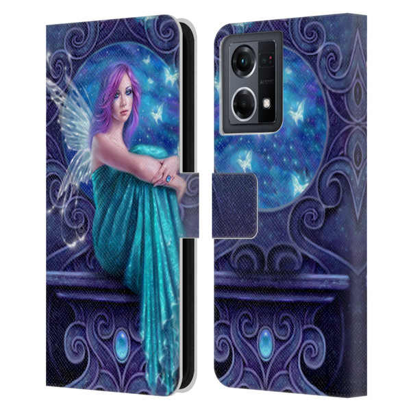 Rachel Anderson Pixies Astraea Leather Book Wallet Case Cover For OPPO Reno8 4G