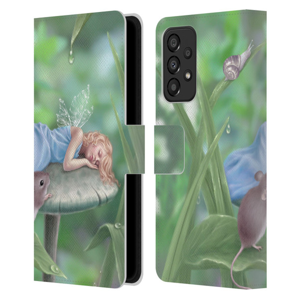 Rachel Anderson Pixies Sweet Dreams Leather Book Wallet Case Cover For Samsung Galaxy A33 5G (2022)