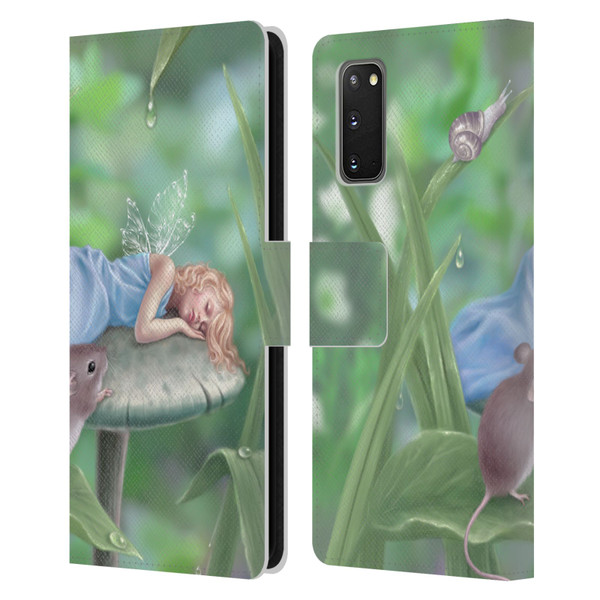 Rachel Anderson Pixies Sweet Dreams Leather Book Wallet Case Cover For Samsung Galaxy S20 / S20 5G