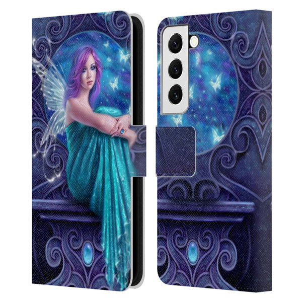 Rachel Anderson Pixies Astraea Leather Book Wallet Case Cover For Samsung Galaxy S22 5G