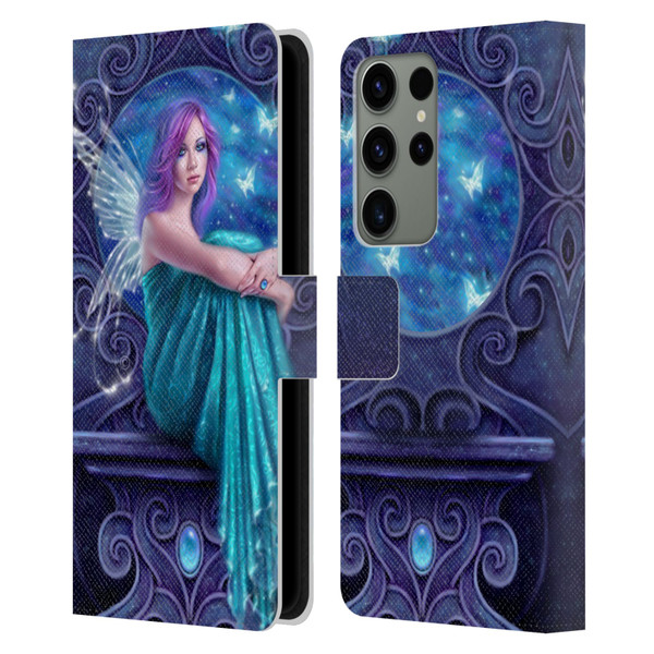 Rachel Anderson Pixies Astraea Leather Book Wallet Case Cover For Samsung Galaxy S23 Ultra 5G