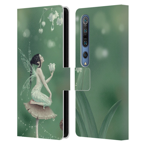 Rachel Anderson Pixies Lily Of The Valley Leather Book Wallet Case Cover For Xiaomi Mi 10 5G / Mi 10 Pro 5G