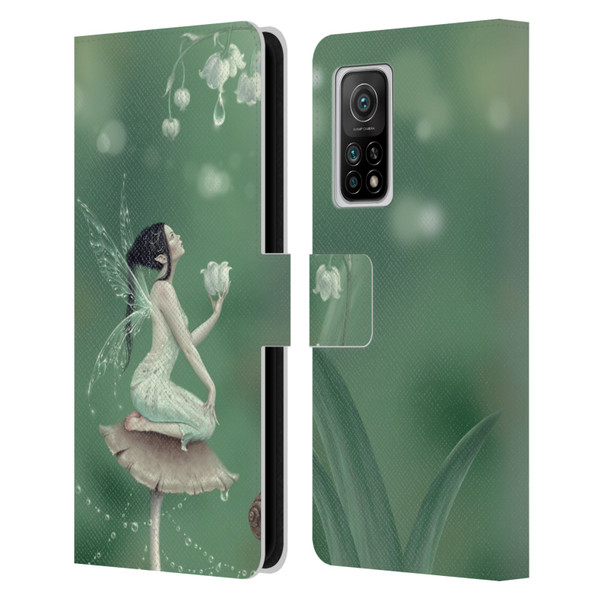 Rachel Anderson Pixies Lily Of The Valley Leather Book Wallet Case Cover For Xiaomi Mi 10T 5G