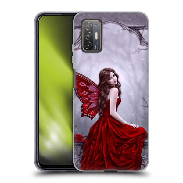 Rachel Anderson Fairies Winter Rose Soft Gel Case for HTC Desire 21 Pro 5G