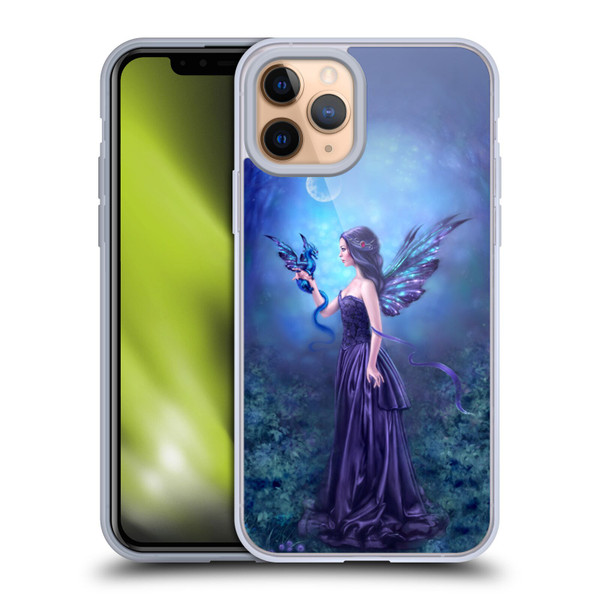 Rachel Anderson Fairies Iridescent Soft Gel Case for Apple iPhone 11 Pro