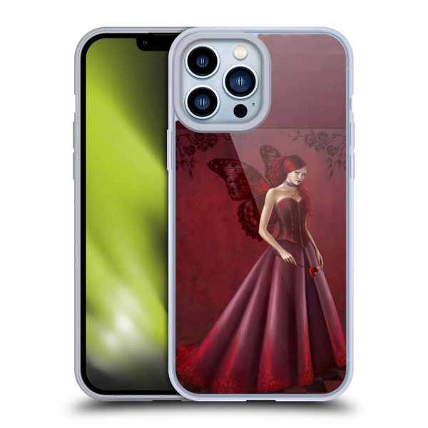 Rachel Anderson Fairies Queen Of Hearts Soft Gel Case for Apple iPhone 13 Pro Max