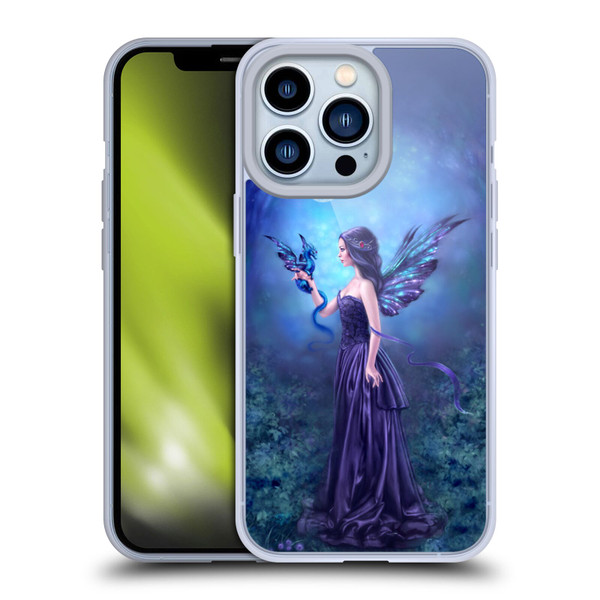 Rachel Anderson Fairies Iridescent Soft Gel Case for Apple iPhone 13 Pro