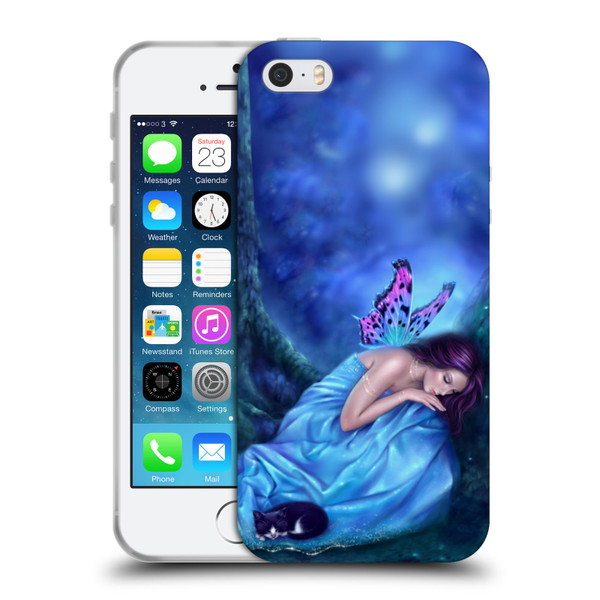 Rachel Anderson Fairies Serenity Soft Gel Case for Apple iPhone 5 / 5s / iPhone SE 2016