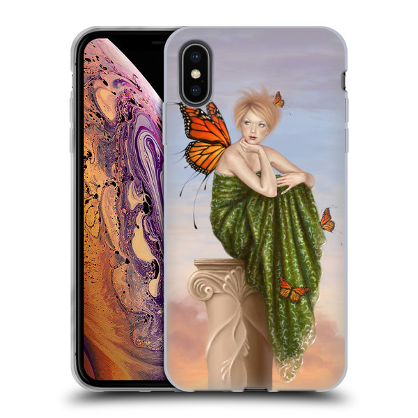 Rachel Anderson Fairies Sunrise Soft Gel Case for Apple iPhone XS Max