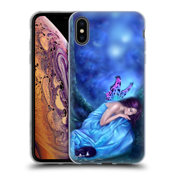 Rachel Anderson Fairies Serenity Soft Gel Case for Apple iPhone XS Max
