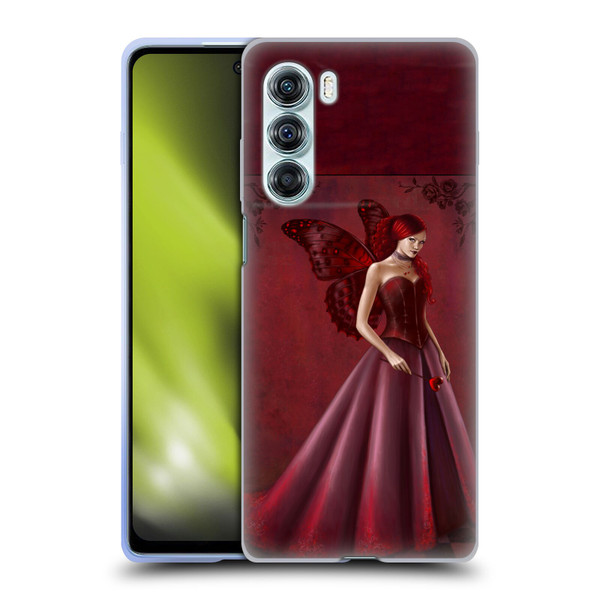 Rachel Anderson Fairies Queen Of Hearts Soft Gel Case for Motorola Edge S30 / Moto G200 5G