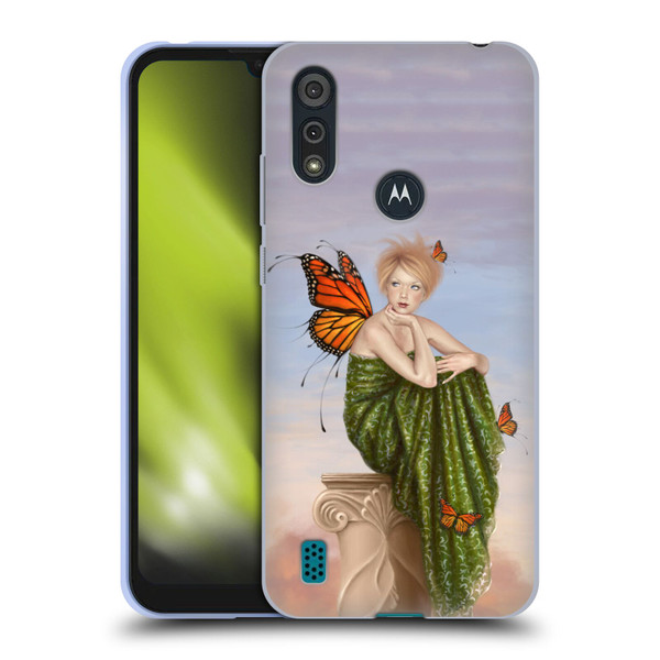 Rachel Anderson Fairies Sunrise Soft Gel Case for Motorola Moto E6s (2020)