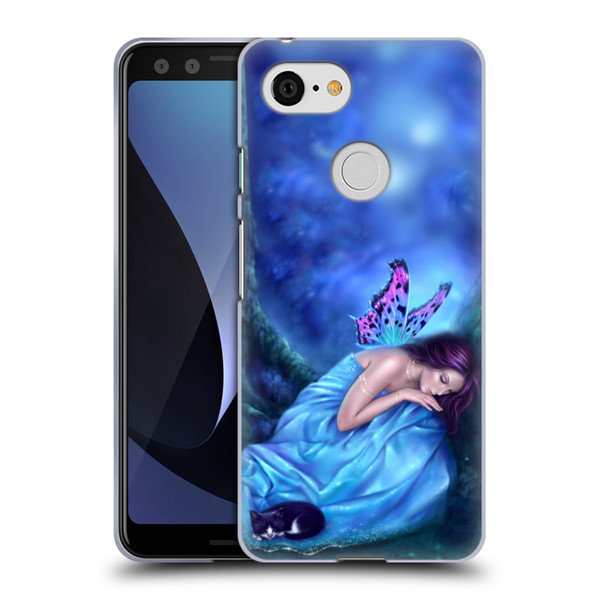 Rachel Anderson Fairies Serenity Soft Gel Case for Google Pixel 3