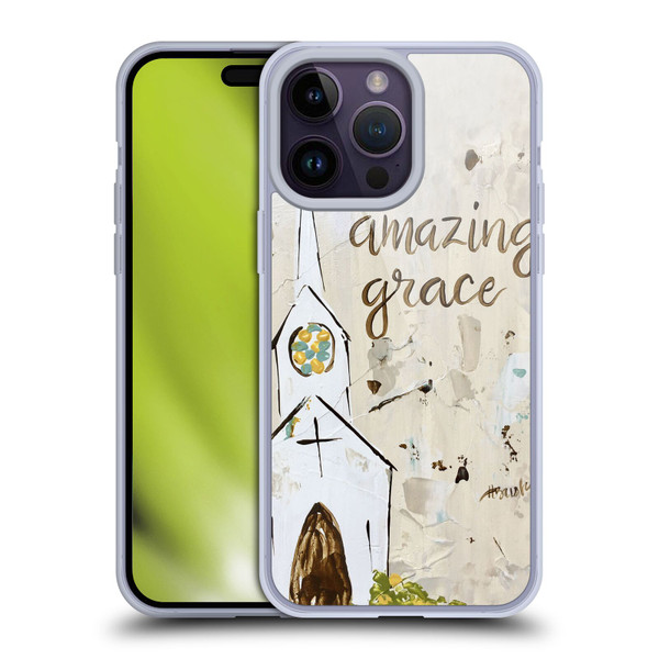Haley Bush Church Painting Art Soft Gel Case for Apple iPhone 14 Pro Max & MagSafe