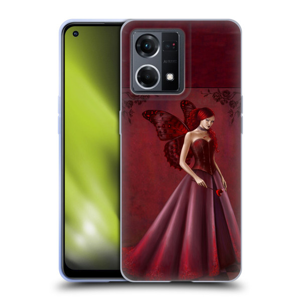 Rachel Anderson Fairies Queen Of Hearts Soft Gel Case for OPPO Reno8 4G