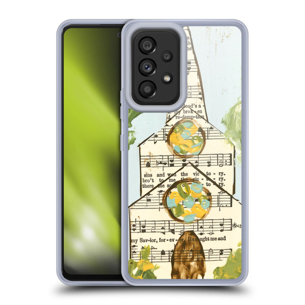 Haley Bush Church Painting Hymnal Page Soft Gel Case for Samsung Galaxy A53 5G (2022)