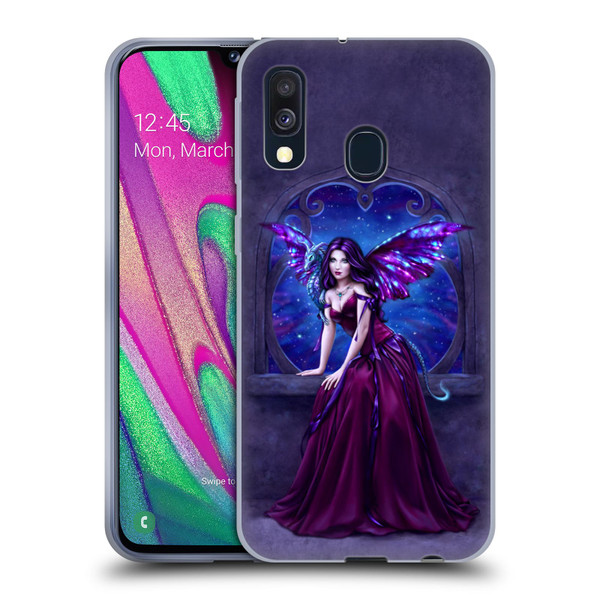 Rachel Anderson Fairies Andromeda Soft Gel Case for Samsung Galaxy A40 (2019)