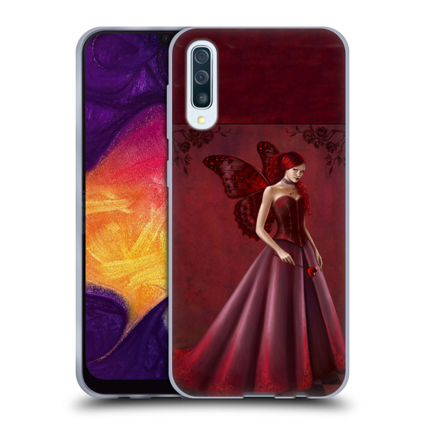Rachel Anderson Fairies Queen Of Hearts Soft Gel Case for Samsung Galaxy A50/A30s (2019)