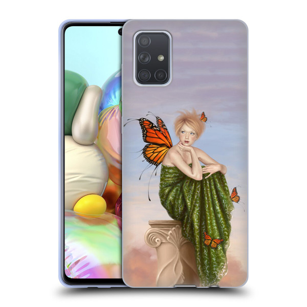 Rachel Anderson Fairies Sunrise Soft Gel Case for Samsung Galaxy A71 (2019)