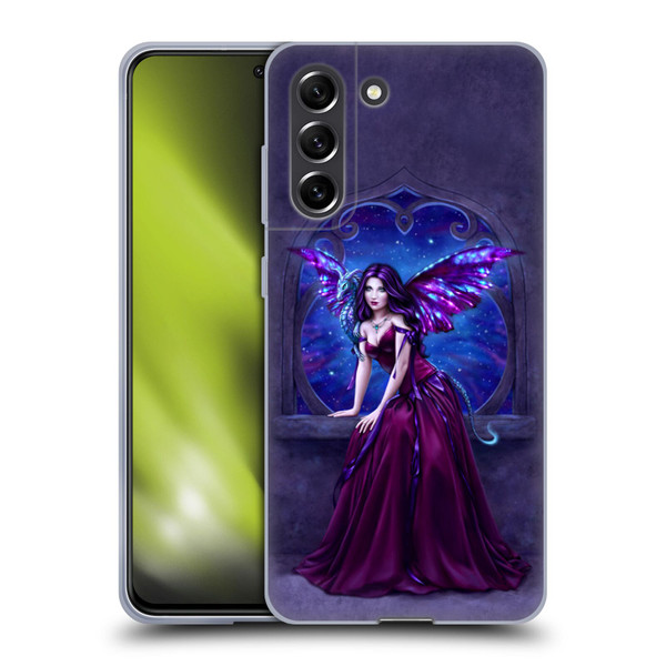 Rachel Anderson Fairies Andromeda Soft Gel Case for Samsung Galaxy S21 FE 5G