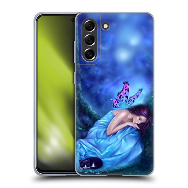 Rachel Anderson Fairies Serenity Soft Gel Case for Samsung Galaxy S21 FE 5G