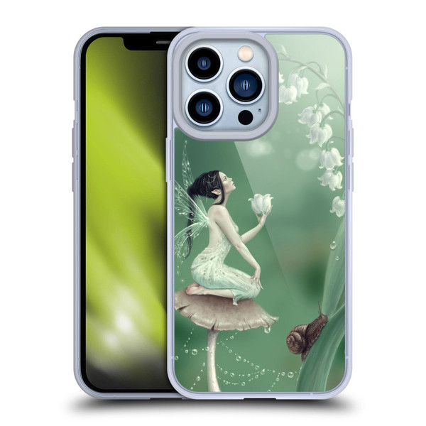 Rachel Anderson Pixies Lily Of The Valley Soft Gel Case for Apple iPhone 13 Pro