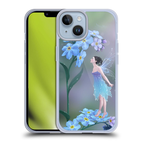 Rachel Anderson Pixies Forget Me Not Soft Gel Case for Apple iPhone 14