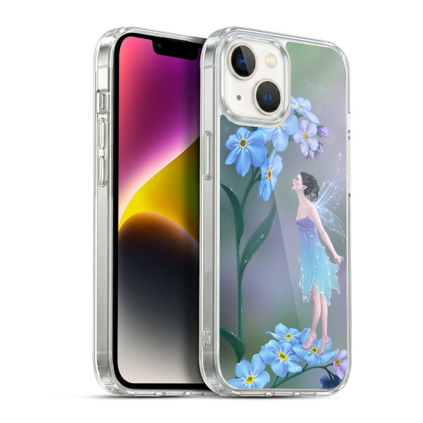 Rachel Anderson Pixies Forget Me Not Soft Gel Case for Apple iPhone 14