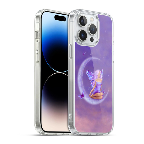 Rachel Anderson Pixies Lavender Moon Soft Gel Case for Apple iPhone 14 Pro Max & MagSafe