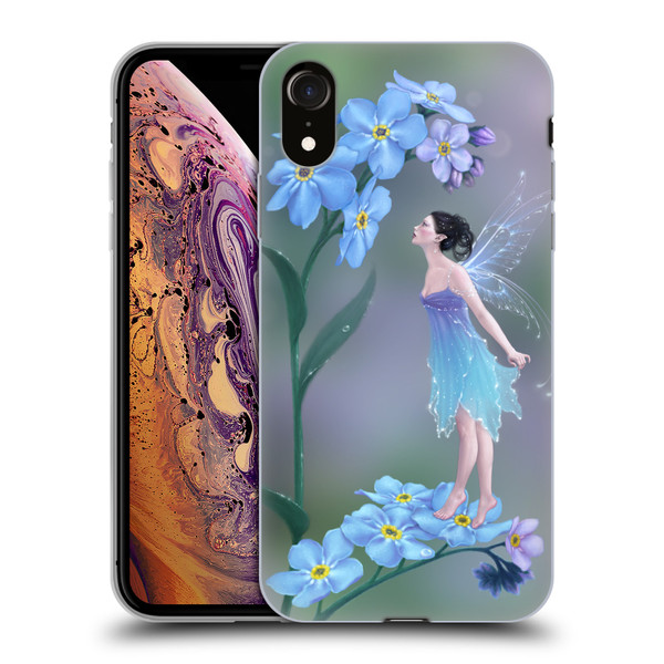 Rachel Anderson Pixies Forget Me Not Soft Gel Case for Apple iPhone XR